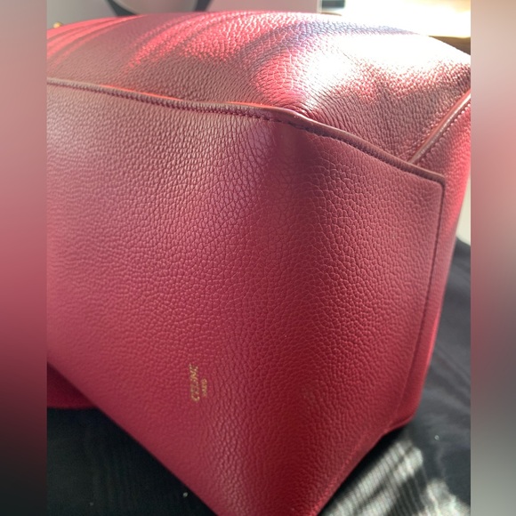 Authentic Celine Seau Sangle in Raspberry colour - Picture 8 of 12